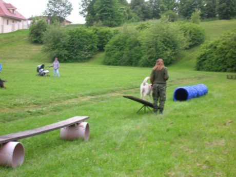 Dětský den 2006 - Překážky byly řazeny za sebou.JPG